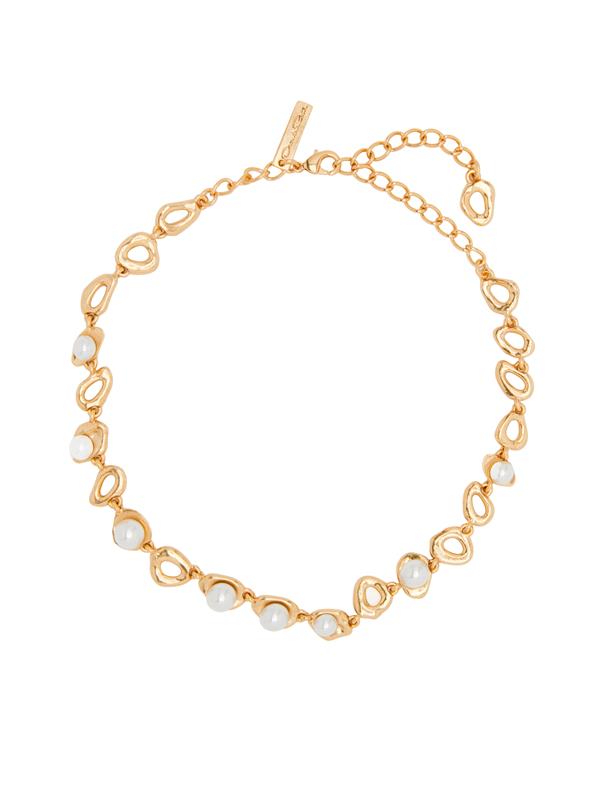 Abstract O Pearl Necklace