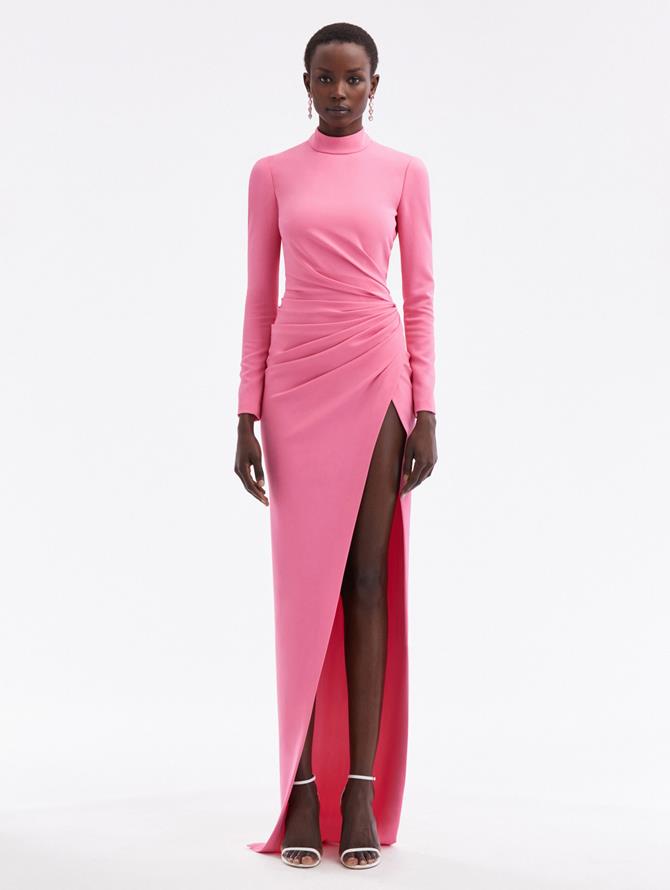 Draped Front Cady Gown