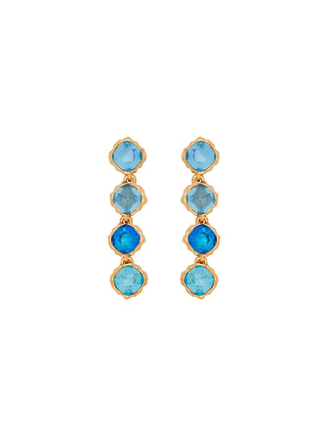 Classic Crystal Strand Earrings