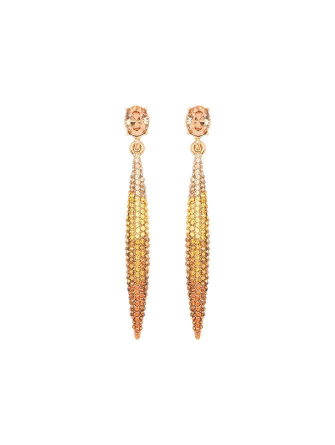 Crystal Pavé Spike Earrings