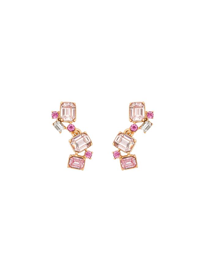 Scramble Crystal Drop Earrings