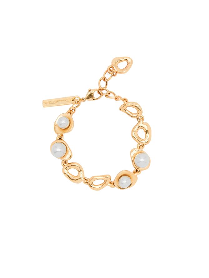 Abstract O Pearl Bracelet